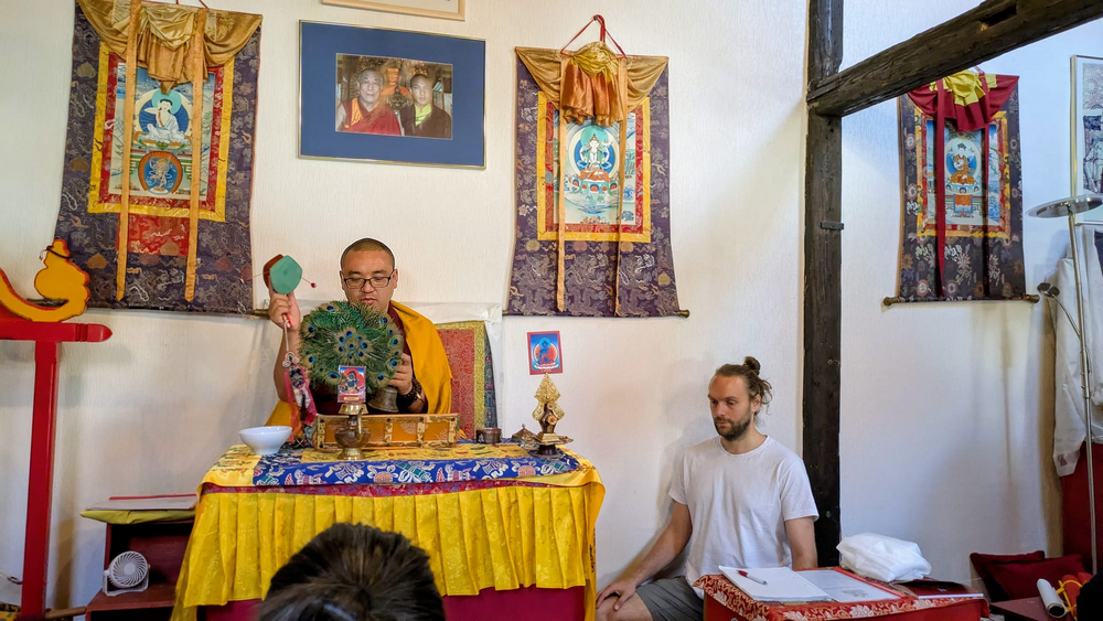 Zilnon Rinpoche Dorje mit Paul